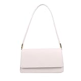 Mini Bolsa Feminina Tiracolo Celular Documentos Bolsa Ombro (Branco)