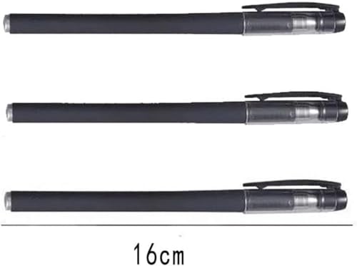 Bolígrafo gel negro mate 0.5 mm x10 unidades miniatura 2