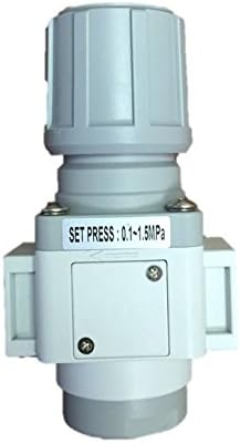 Miniatura 2 de Regulador regulador de alivio de presión del compresor de aire NPT de 12" con manómetro y soporte