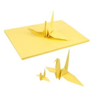 POPETPOP 100 Blatt hellgelbes Kopierpapier