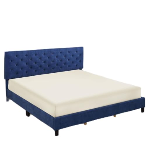 Drap housse en percale de coton qui ne glisse pas pour lit double