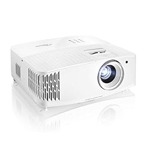 Optoma UHD35 True 4K UHD Gaming Projector | 3,600 Lumens | 4.2ms Response Time at 1080p with Enhanced Gaming Mode…
