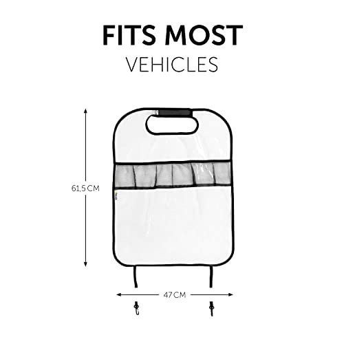 Hauck Cover Me Front Seat Car Organizer, Small, Grey - Image 2