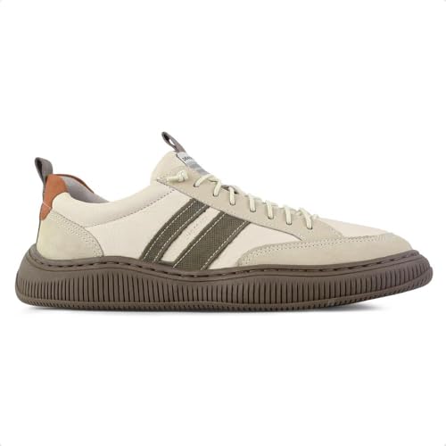 Sapatênis Masculino Denim Vibe Conforto Democrata - Cinza