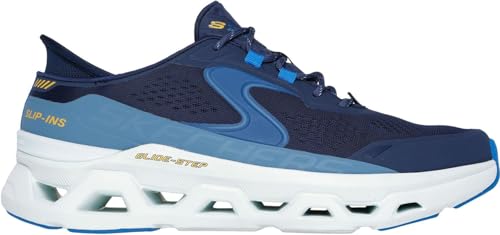 Skechers - Mens Glide-Step Altus Slip On Shoes, Color Navy/Blue, Size: 12 W US4