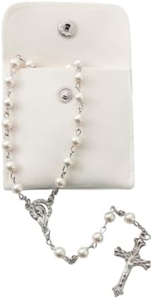 Catholic Rosary Confirmation Gift for Teen Girls, Single Color, S...