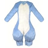 Furry Fursuit Full Body Mascot Costume Soft Plush Fabric for Furry Conventions Cosplay Halloween Festivals Theme Parties
