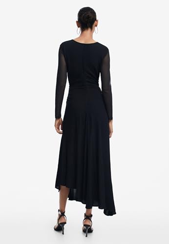 Desigual Women's Asymmetric Lily Long Dress4