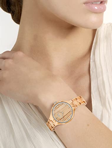 GREENTREEN Orologio da Donna in Legno, Analogico