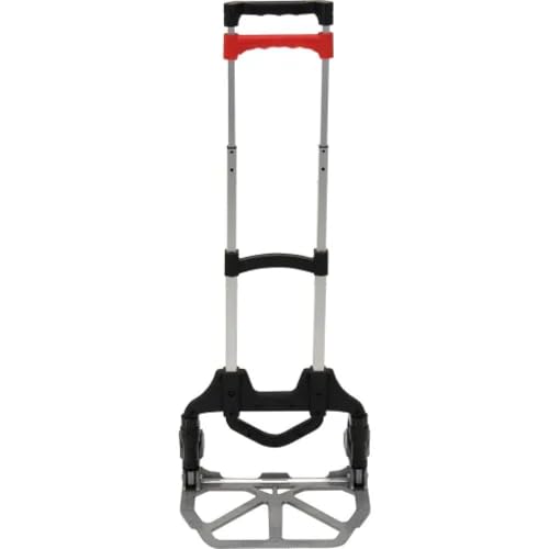 Carretilla plegable de mano de aluminio con ruedas de poli miniatura 3