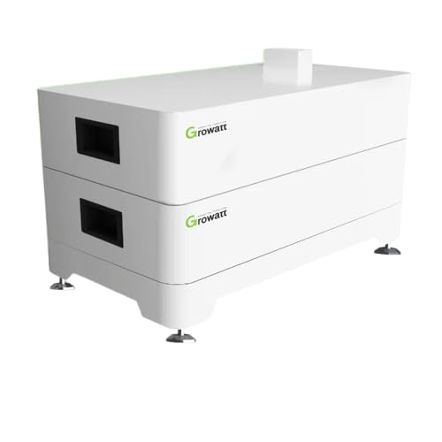 Growatt AXE 10.0L Batteriespeicher – LiFePO₄ Hochvolt Speicher mit 10 kWh Kapazität, modular erweiterbar bis 50 kWh, stapelbar, Plug & Play Solarspeicher für PV-Anlagen