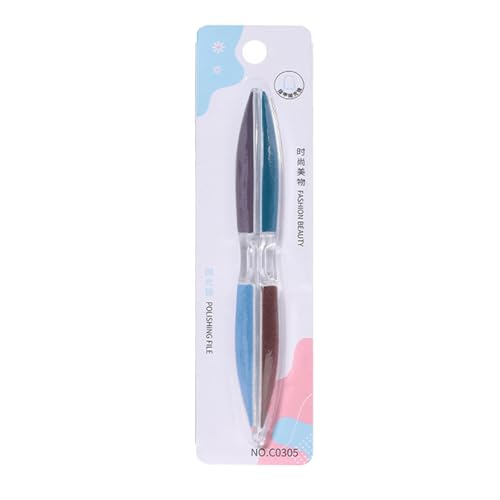 Herramienta multifunción para el cuidado de las uñas, lima y pulidor de uñas de 6 caras para dar forma y pulir las uñas para mujer