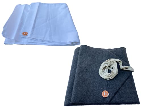 The Yogis™ Dry And Wet Cotton Patti For Chest And Abdominal Natur...