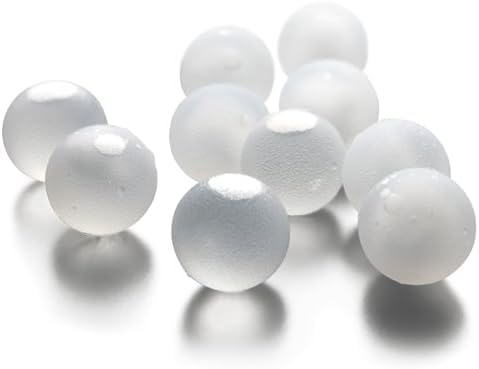 クリスタルアイスボール 溶けない氷 保冷剤 繰り返し使用可能 飲み物の味を薄めない (10個入り ホワイト)