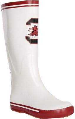 NCAA Women's Boot Size: 8, NCAA Team: South Carolina Centered Print