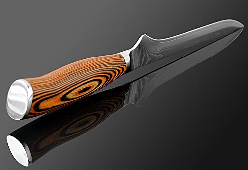 Set Cuchillos Cocina 4 Piezas Acero Damascus miniatura 5
