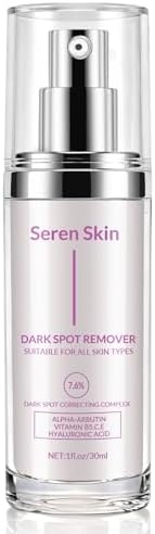 Dark Spot Remover for Face and Body, 7.6% Dark Spot Correcting Glow Serum with Alpha-Arbutin, Niacinamide & Hyaluronic Acid, Brightening Serum for Hyperpigmentation, Age Spots & Melasma, 1 fl. oz