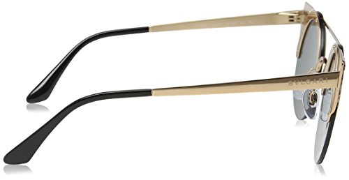 Bvlgari Women's BV6088 Sunglasses Pink Gold/Grey Mirror Rose Gold 54mm3