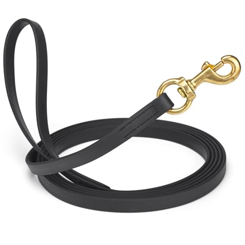 Viper Biothane K9 Dog Leash 10ft Black
