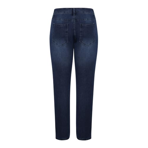 Work Pants for Men Slim Fit Jeans Pants Vintage Washed Denim Trousers Mens Dress Business Pant Stretchy Distressed2