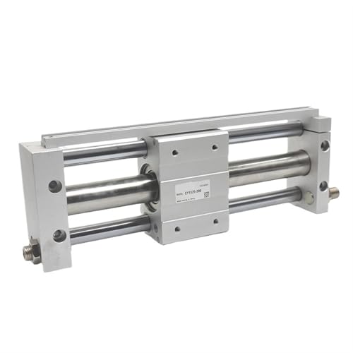 Cylindre sans tige anti-torsion CY1L15 avec rail à trois tiges pour guidage précis