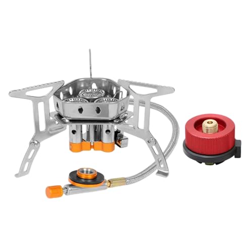 KAHDGSS Compactos Estufa Estufa con Resistencia Estove Cocción para Senderismo para Caminatas Y Picnics Estufa Campamento Eficiencia