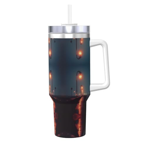 Pier Lights Printer Vaso Acero Inoxidable 40oz