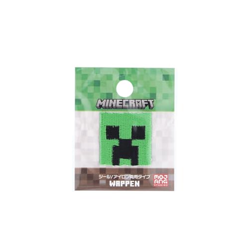 稲垣服飾 マインクラフト マイクラ CREEPER クリーパー スティーブ ワッペン シール アイロン 両用接着 1枚 25mm×25mm MYS003のサムネイル