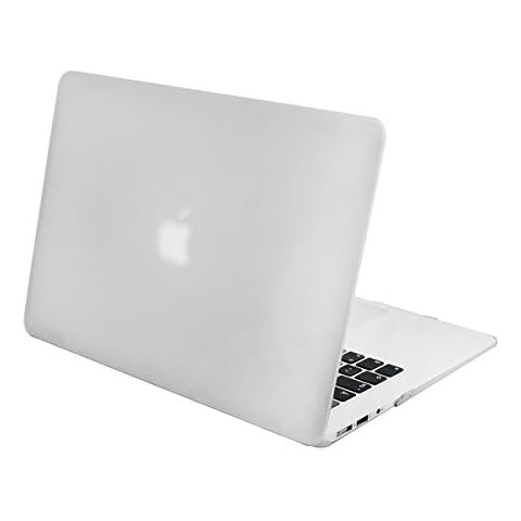 Lilware Smooth Touch Ultra Slim Matte Hard Plastic Case for 13.3" inch MacBook Air Model: A1369 and A1466. Semi-transparent Cover
