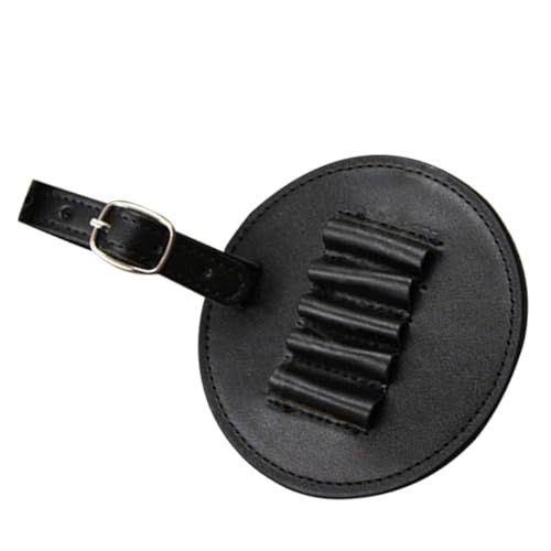 GANAZONO Golf Tee Holder Leather Cover Portable Golf Tee Bag Tag and Lightweight Golfing Accessory