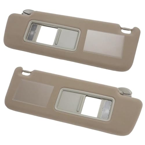 Pare-soleil avant pour Toyota Land Cruiser J12 Prado LC120, paire beige 74310-6A020