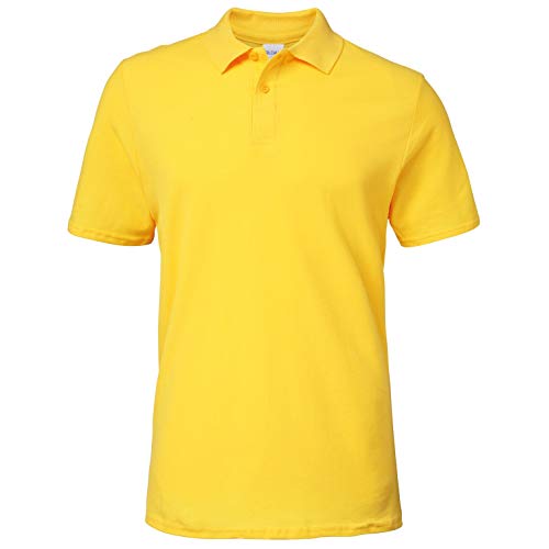 Gildan 64800 Softstyle Adult Double Pique Polo Shirt - Daisy - 3XL
