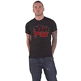 Thin Lizzy Camiseta con logo de la foto para hombre, color negro, talla M, Negro , M