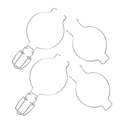 Ciieeo Tanque Sellado De Acero Inoxidable Abrazadera De Alambre 2pcs Clip De Sellado