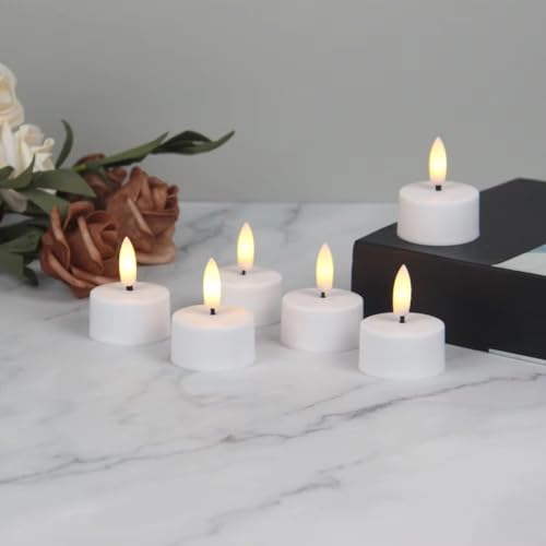 Velas LED navideñas sin llama: evite incendios con estas luces recargables con mando 3