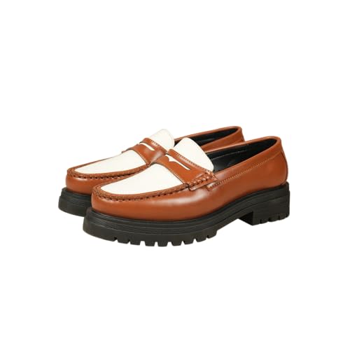 Image of Theater Dr. Storm Loafers for Women | Stylish Chunky Penny Formal Loafers | Lightweight Comfortable Footwear with Cushioned Insole