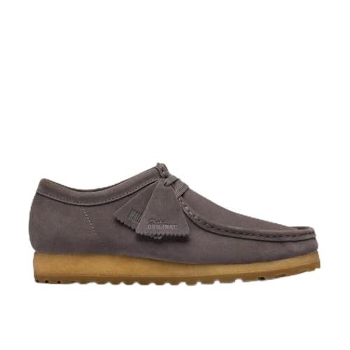 Clarks Originals Men's Wallabee RB Grey Suede 26183095