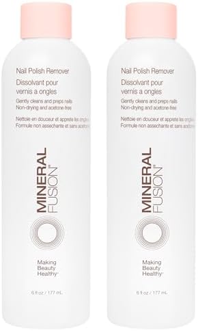 Mineral Fusion Nail Polish Remover, 6 fl oz (Pack of 2)