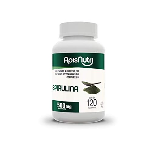 Apisnutri Spirulina 500Mg (120 Caps)