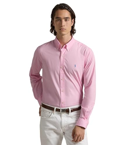 Image of POLO RALPH LAUREN Men's Slim Fit Stretch Poplin Shirt