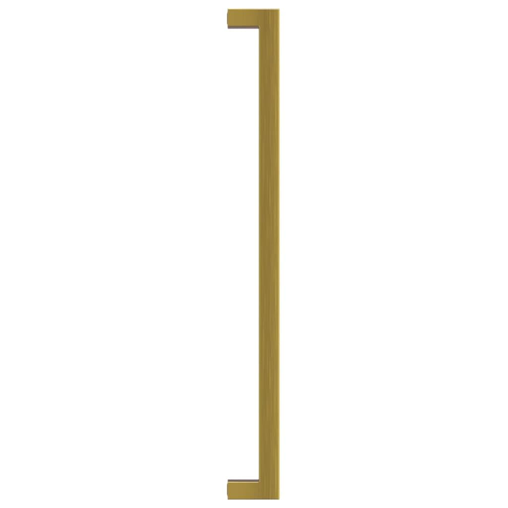 Möbelgriffe 10 Stück Golden Edelstahl 320 mm Schrankgriff für Schublade Küche Kommode Tür Griff Zubehör Modernes Design zum Renovieren und Upcycling