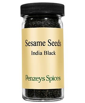 Sesame Indian Black By Penzeys Spices 2.2 oz 1/2 cup jar Pack of 1