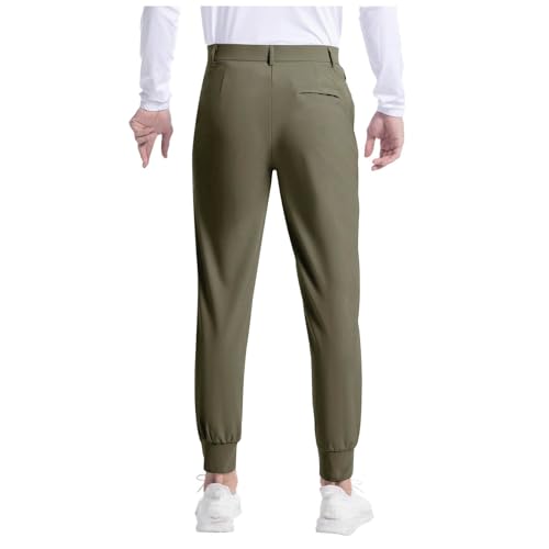 Cargo Pants Men Stretch Golf Jogging Slim Fit Quick Dry Casual Sporty Long Trousers with Pocket with Pocket2