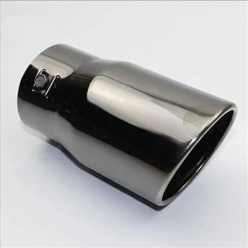 Escape de coche universal gris oscuro para lucir un estilo deportivo en tus viajes diarios