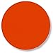 Mighty Line 5.7" Orange Solid DOT - Pack of 100
