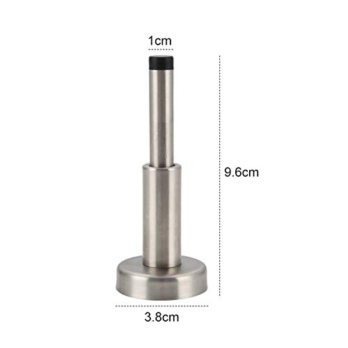 Tope de puerta de acero inoxidable con amortiguador hidráulico de pared 3