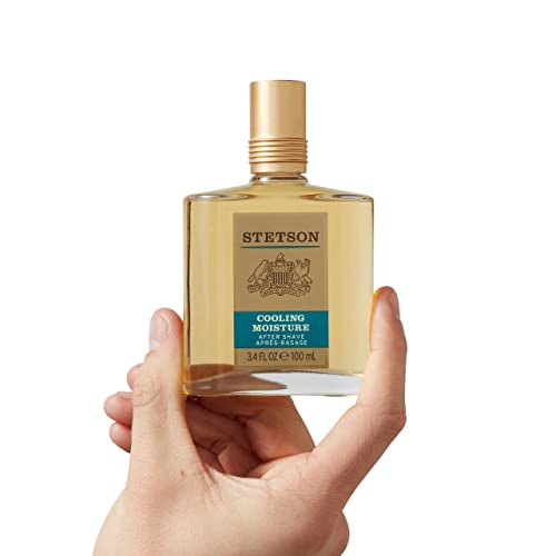Stetson Cooling Moisture After Shave By Scent Beauty - Cooling Moisturizer For Men - Earthy, Woody, Casual And Masculine Aroma With Fragrance Notes Of Citrus, Lavender, And Sage - 3.4 Fl Oz #TOP2