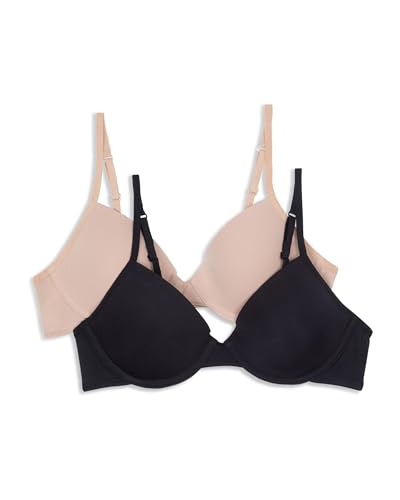 Hanes Girls' Molded Underwire Bra 2 Pack