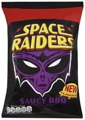 Space Raiders Saucy BBQ (36 x 25g Bags)