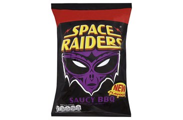 Space Raiders Saucy BBQ (36 x 25g Bags)